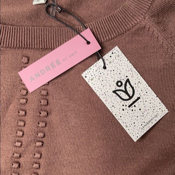Andrée by Unit Lightweight Sweater Size Large NWT - Picture 8 of 13